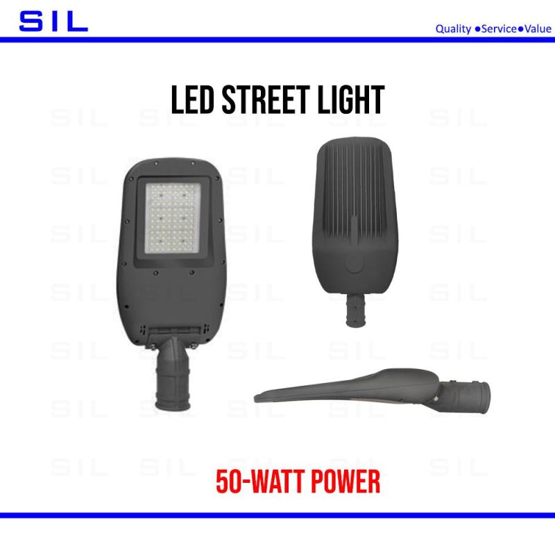 5 Years Warranty Thick Housing Isolate Driver 50W LED Street Light