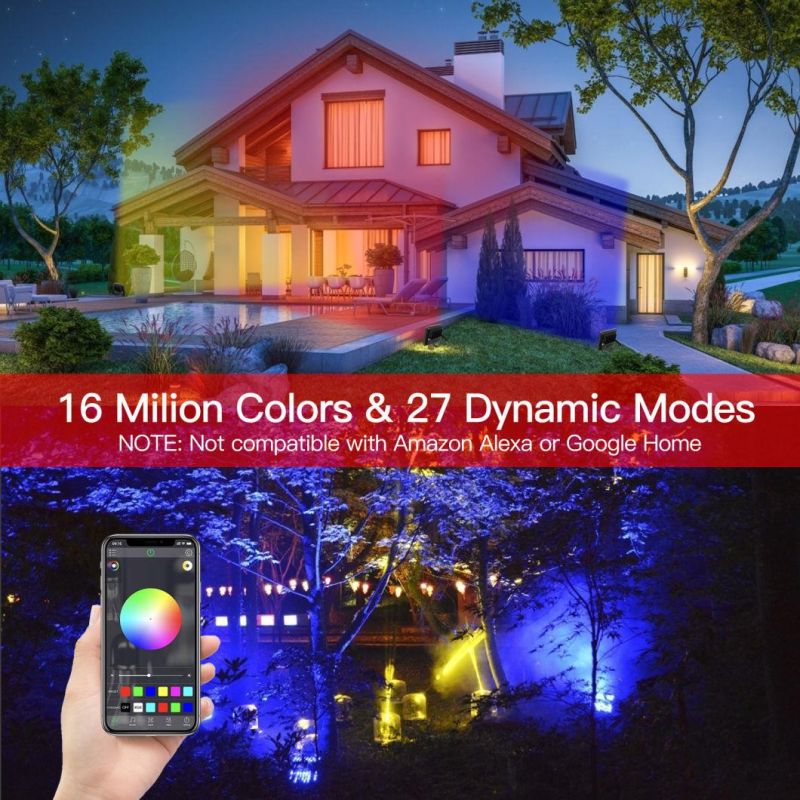 5 Years Warranty Outdoor RGB 50W 100W 240W IP65 Waterproof LED Flood Light