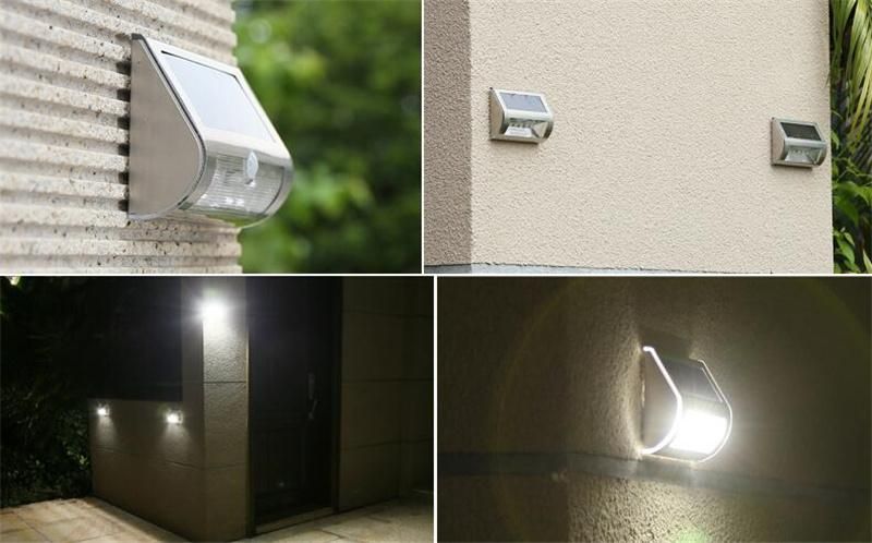 Hot Sale New Outdoor Wall Mounted Garden Solar Wall Lights