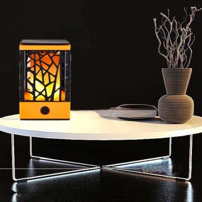 Fcar Battery Flickering Flame Effect Tabletop Lantern