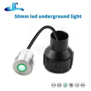 Factory Hot Sale 3W Stainless Steel 12V IP67 RGB LED Underground Light