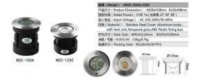 LED Underground Light 100*108mm