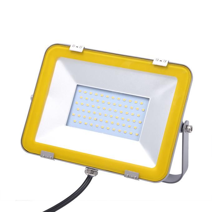 Square LED Outdoor 80W High Power Flood Lamp with Ultra-Thin (SLFAP38)