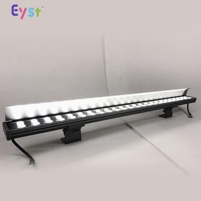 Aluminium Housing DMX512 Control RGB/RGBW 72W LED Wall Washer for Building Display Facade Lighting