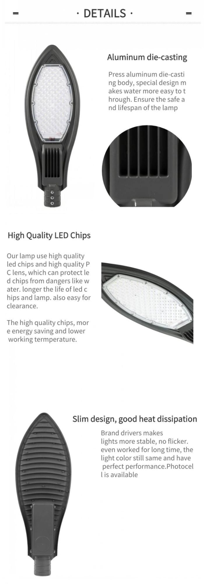 ISO Distributor Post Sword SMD LED Street Light 150W