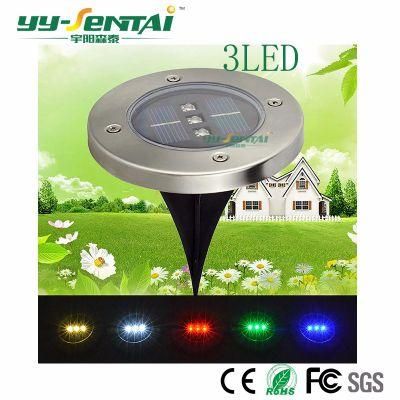 Solarlight Lawn Light Solar Powered Underground Lights