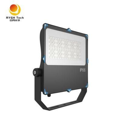 IP66 Reflector Tempered Glass Aluminum 100W LED Flood Light