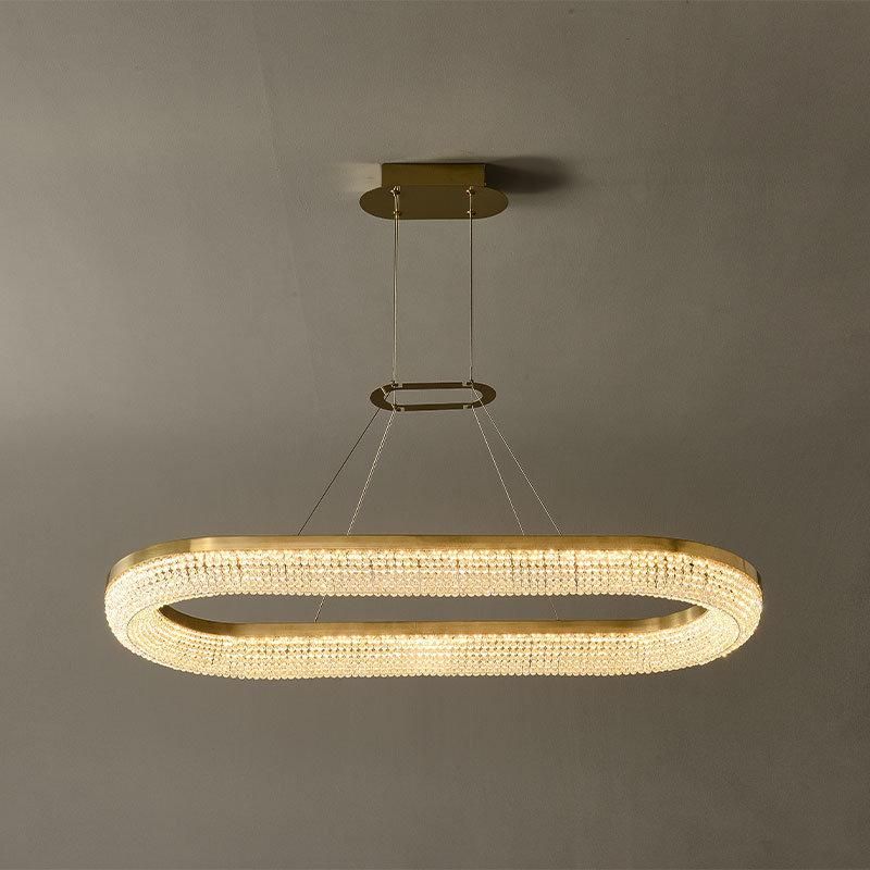2022 Hot Sale Modern Light Luxury Chandelier Villa Living Room Pendant LED Lamp Chandelier