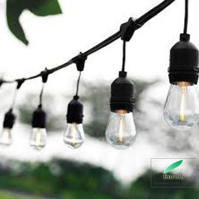 E27 Socket S14 LED Bulb Outdoor String Light for Holiday