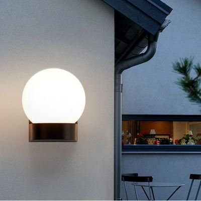 Modern Outdoor Ball Shape Wall Lamps Creative Fashion Garden Wall Sconce Post Light Outdoor (WH-HR-85)