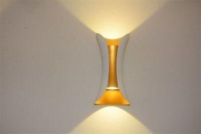 Die Casting Aluminium LED SMD Outdoor Waist Shape Garden Hotel Wall Lamp