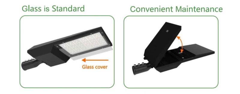 LED Outdoor Street Road Light IP67 Waterproof 30-250W for Parking Lot Public Parks Garden