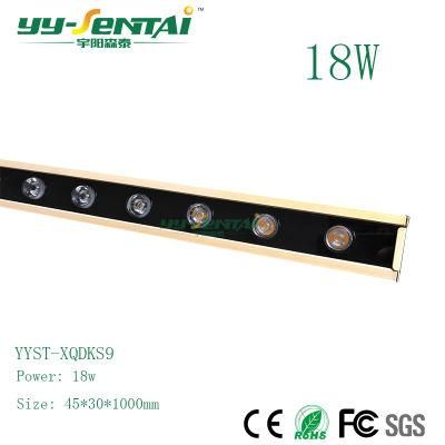 LED Linear Wallwasher Lighting LED Linear Light RGB 18 Watts LED Linear Wall Washer Lights