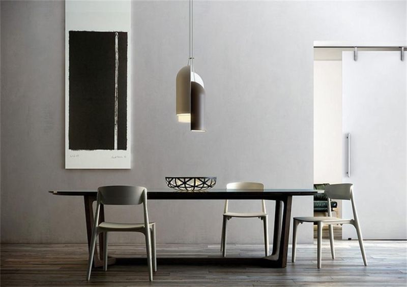 2022 Ireland New Design Single Modern Simple Indoor Kitchen Glass Brass LED Pendant Light