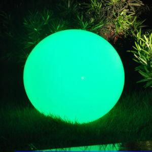 Battery Waterproof Plastic LED Glowing Decoration Light up Balls / Swimming Pool LED Ball Lighting