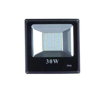 LED Manufacturers Direct Ultra-Thin LED Flood Light 30 Watt High Power IP65 Outdoor Waterproof Flood Light