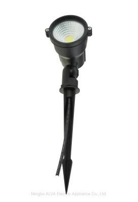 Outdoor Waterproof Adjustable Garden COB Light with Insert 10W