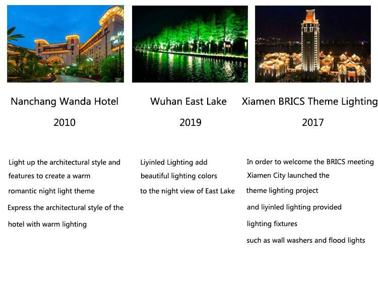 5years Warranty Outdoor Facade Lighting LED Bar DMX LED Uplights IP67 RGBW LED Wall Washer Lighting Waterproof Outdoor Landscape Lights