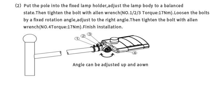 Peony 180W LED Street Light