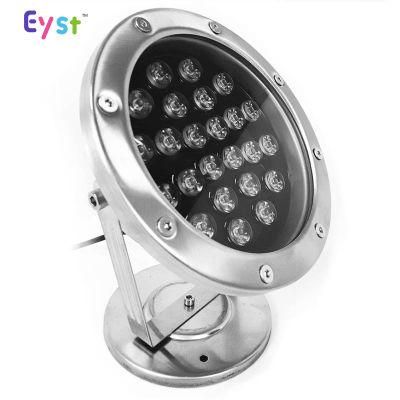 Stainless Steel IP68 24W RGB LED Underwater Light