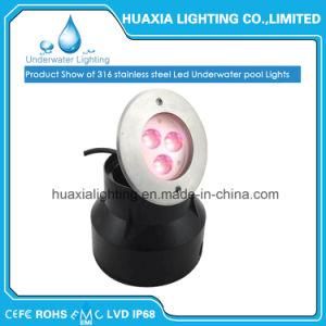 White/RGB 9watt LED Recessed Underwater Lighting