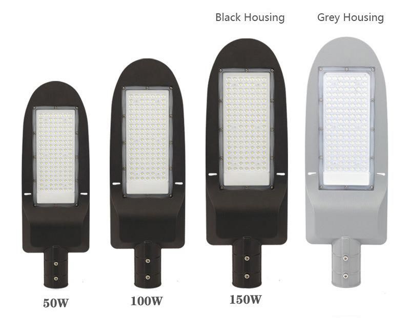 Hairolux New Style IP65 Waterproof Lamp Source Housing Outdoor 50W 100 Watt Cheap Road Security LED Street Light