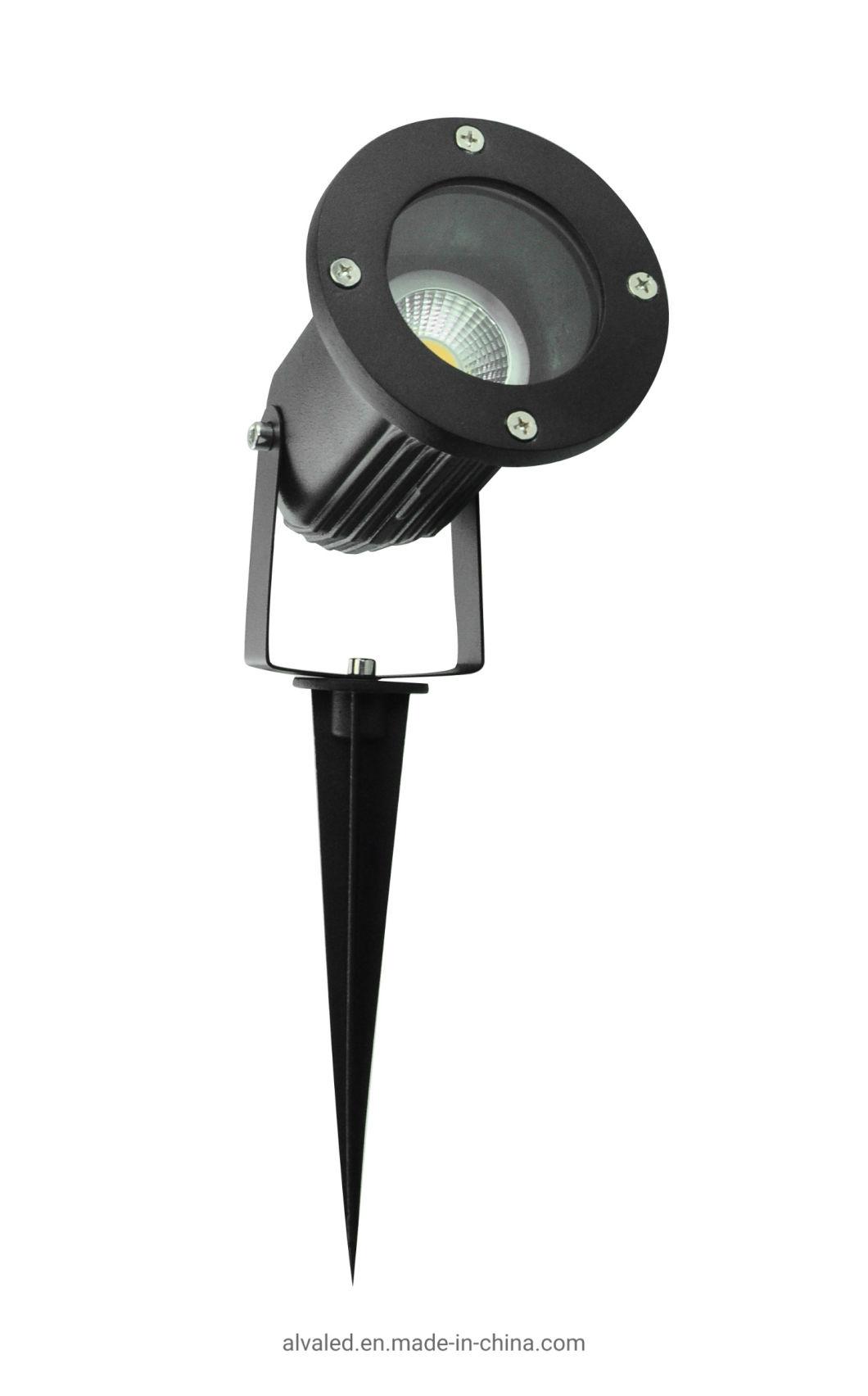 Outdoor Waterproof Adjustable Garden Light IP65 with MR16 or GU10 with Spike