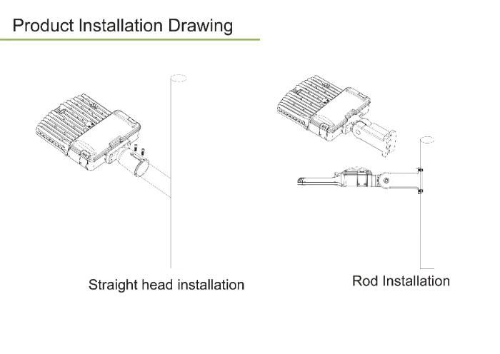 200W Outdoor LED Street Light Retrofit Fixtures IP66 for Highway LED Road Lamps