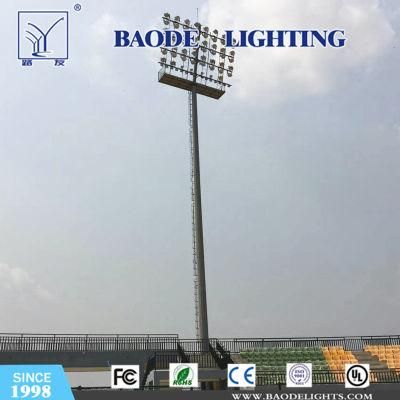 18m High Mast Light with Lifting System and Airport Certificate
