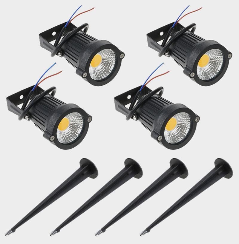 Wholesale Landscape Outdoor Waterproof IP65 3W 5W Aluminum Garden Walkway Spot LED Spike Lights