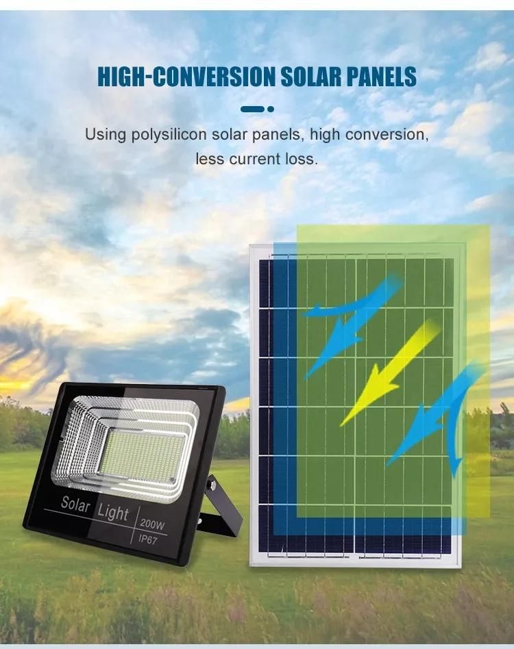 IP67 Waterproof LED Outdoor Floodlight 60W LED Solar Flood Light
