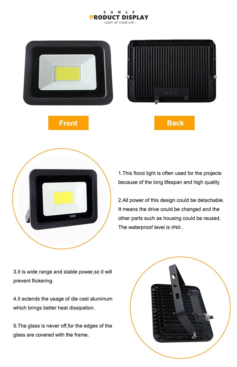 30W Hot Sale Waterproof LED Flood Light Outdoor Lamp