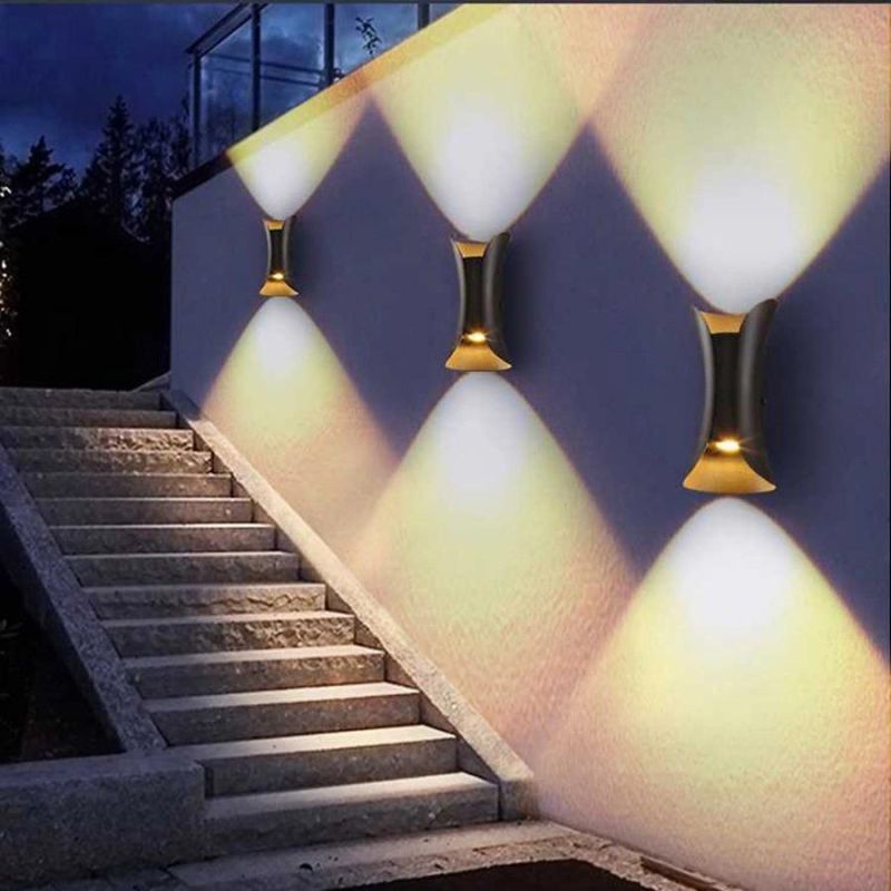 30W 40W Modern Outdoor Garden Balcony Porch Wall Lamp Waterproof Villa Hotel Park Wall Light (WH-HR-06)