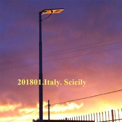 11 Years Production Experience Integrated 100W LED Solar Street Light All in One with Motion Sensor