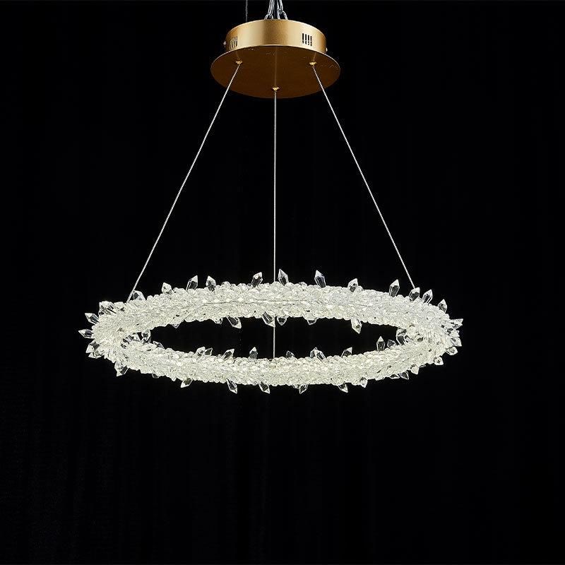 2022 Rings Circle Ceiling Hanging Simple Chandeliers & Pendant Lights