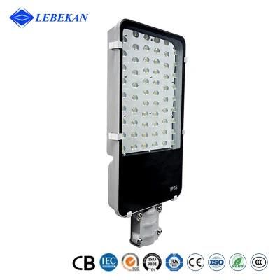 China Manufacturer Side Road Exterior Lighting Waterproof Cool White High Lumen Aluminum LED Street Light 100W