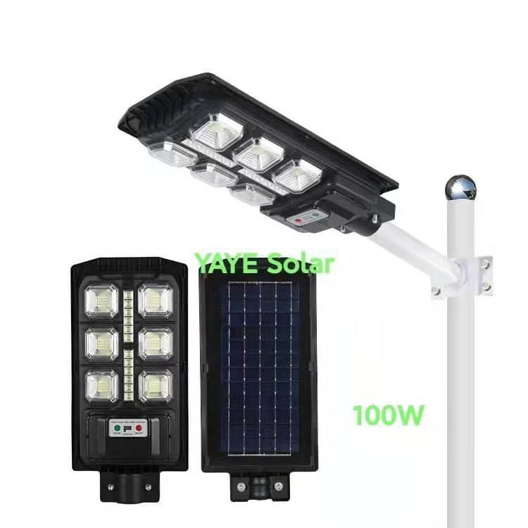 Solar Manufacturer Factory 1000W 800W 600W/500W/400W/300W/200W/150W/100W LED Street Outdoor All in One Camera COB SMD Wall Flood Garden Road Light Distributor