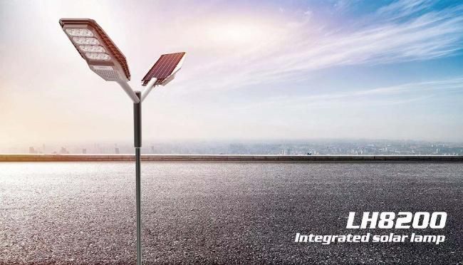 Energy Conservation Waterproof IP65 100W 200W 300W Integrated Solar Street Light Road Light