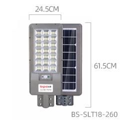 Bspro All in One Lithium Battery LED Street Light Housing Waterproof 200W LED Solar Street Light