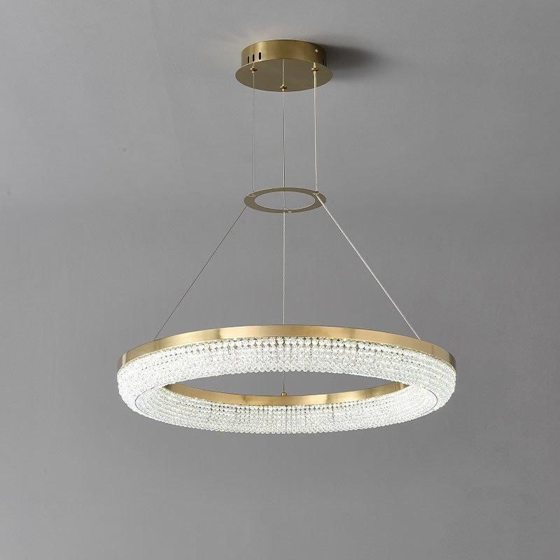 2022 Hot Sale Modern Light Luxury Chandelier Villa Living Room Pendant LED Lamp Chandelier