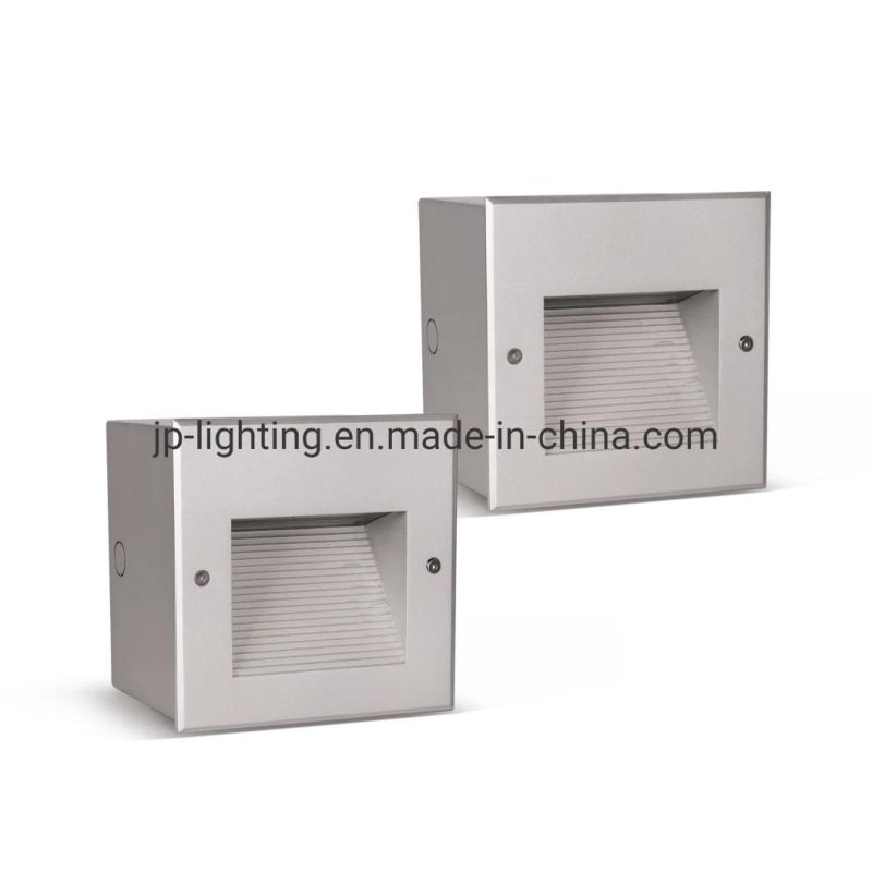 High Quality Square Recessed Waterproof Outdoor LED Stair Step Light