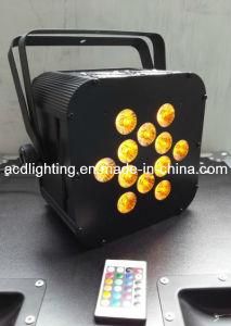 Battery Powered &amp; Wireless DMX Remote Control LED PAR Light/Wireless DMX LED PAR Light/Wireless DMX LED Wall Washer