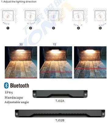 LED Step Light with Brightness Dimming and Angle Adjustable