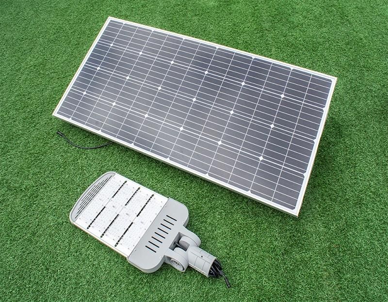 2021 Hot Sale China Factory Separated Design Waterproof 100W 200W 300W SMD Separated LED Solar Street Light Price List with Pole for Garden and Theme Park