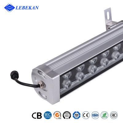 5years Warranty Outdoor Facade Lighting LED Bar DMX LED Uplights IP67 RGBW LED Wall Washer Lighting Waterproof Outdoor Landscape Lights