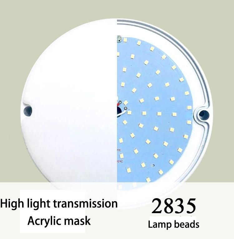 Plastic Surface Mounted 24W LED Bulkhead Light