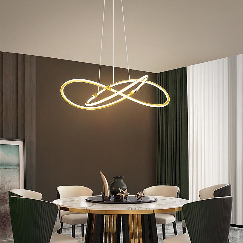 2022 New Product Hot Selling Gold Modern Chandelier Bedroom Pendant Light