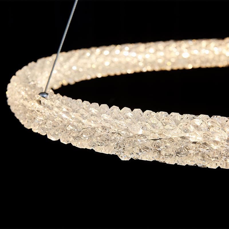 2022 Rings Circle Ceiling Hanging Simple Chandeliers & Pendant Lights
