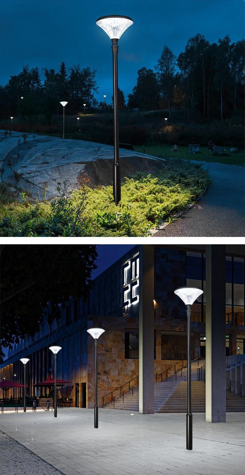 Manufacturer High Brightness Decorative Commercial Large Irradiation Area Pathway Solar Lawn Light for Backyard Solar Light