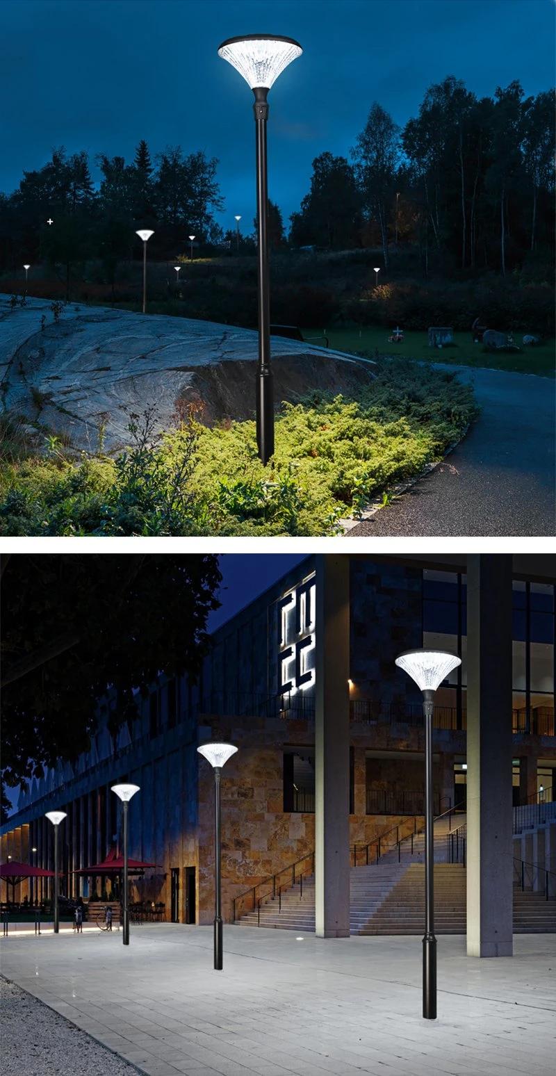Manufacturer High Brightness Decorative Commercial Large Irradiation Area Pathway Solar Lawn Light for Backyard Solar Light